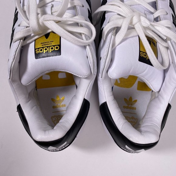 ADIDAS x KERWIN FROST White Superstuffed Sneakers - Picture 8 of 9